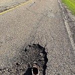 Potholes at 19620 Fort Road NE