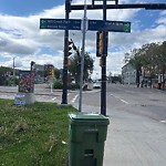 Litter Public Property at 8235 Gateway Boulevard NW