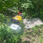 Litter Public Property at 9303 98 Street NW
