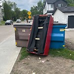 Litter Public Property at 9766 82 Avenue NW