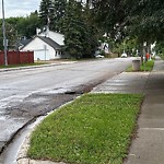Potholes at 9602 73 Avenue NW