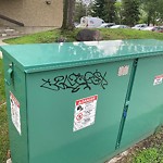Graffiti Public Property at 14825 118 Street NW