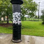 Graffiti Public Property at 11260 59 Avenue NW