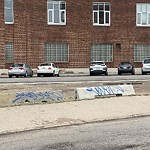 Graffiti Public Property at 9542 Jasper Avenue NW