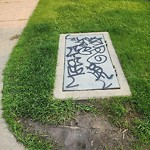 Graffiti Public Property at 10011 114 Street NW