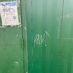 Graffiti Public Property at 5470 Schonsee Drive NW