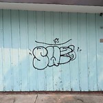Graffiti Public Property at 8540 88 Street NW