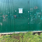 Graffiti Public Property at 1385 Cunningham Drive SW