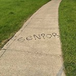 Graffiti Public Property at 17719 84 Avenue NW