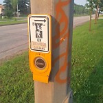 Graffiti Public Property at 15303 Castle Downs Road NW