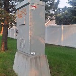 Graffiti Public Property at 4367 Veterans Way NW