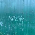 Graffiti Public Property at 6750 88 Street NW