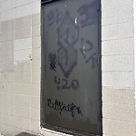 Graffiti Public Property at 15927 105 Avenue NW