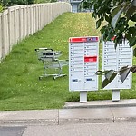 Litter Public Property at 649 Allard Boulevard SW