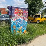 Graffiti Public Property at 8210 101 Street NW