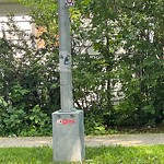 Graffiti Public Property at 10108 83 Avenue NW