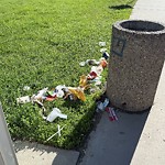 Litter Public Property at 11060 84 Street NW