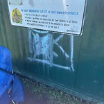 Graffiti Public Property at 1718 Tanager Close NW
