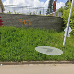 Graffiti Public Property at 8323 95 A St Nw, Edmonton T6 C 0 Z8