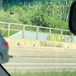 Graffiti Public Property at 13005 23 Avenue NW