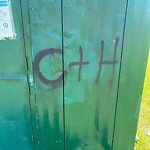 Graffiti Public Property at 7245 149 A Avenue NW
