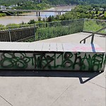 Graffiti Public Property at 10007 100 Street NW