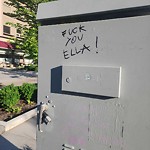 Graffiti Public Property at 10054 111 Street NW