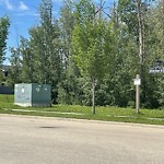 Graffiti Public Property at Grantham Dr Nw, Edmonton T5 T 7 J7