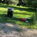 Litter Public Property at 9303 98 Street NW