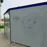 Graffiti Public Property at 10406 97 Avenue NW