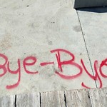 Graffiti Public Property at 9565 Grierson Hill NW