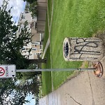 Graffiti Public Property at 8202 175 St Nw, Edmonton T5 T 1 V1