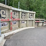 Graffiti Public Property at 9303 98 Street NW