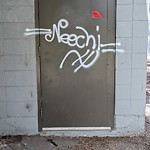 Graffiti Public Property at 12040 97 Street NW
