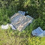 Litter Public Property at 9333 199 Street NW