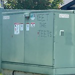 Graffiti Public Property at 16130 10 Avenue SW
