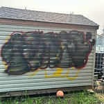 Graffiti Public Property at 9511 90 Street NW