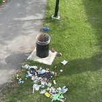 Litter Public Property at 4800 111 Street NW Unit 0