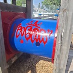 Graffiti Public Property at 16430 97 Avenue NW