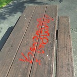 Graffiti Public Property at 16430 97 Avenue NW