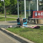 Litter Public Property at 6211 188 Street NW