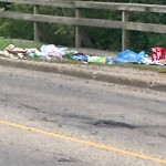 Litter Public Property at 9929 Saskatchewan Drive NW