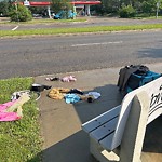 Litter Public Property at 18708 61 Avenue NW