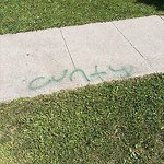Graffiti Public Property at 13831 114 Avenue NW