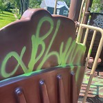 Graffiti Public Property at 10150 80 Street NW