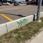 Graffiti Public Property at 6815 83 Street NW