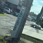 Graffiti Public Property at 9603 77 Avenue NW