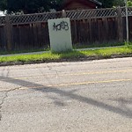 Graffiti Public Property at 7725 96 Street NW