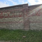 Graffiti Public Property at 155 Caldwell Way Nw, Edmonton, Ab T6 M 2 X1, Canada