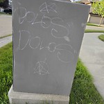 Graffiti Public Property at 831 Chahley Way NW
